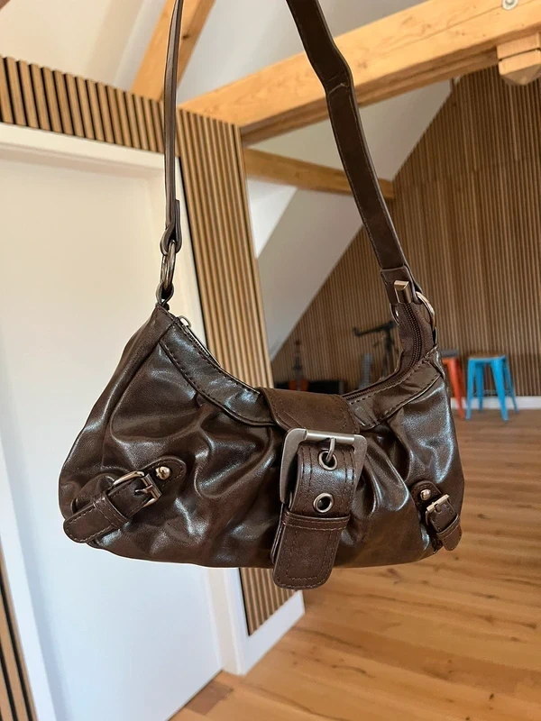 SCRALETT CROCHET SHOULDER BAG